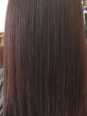 After - Keratin Treatment at Teddy Rose Hair Salon